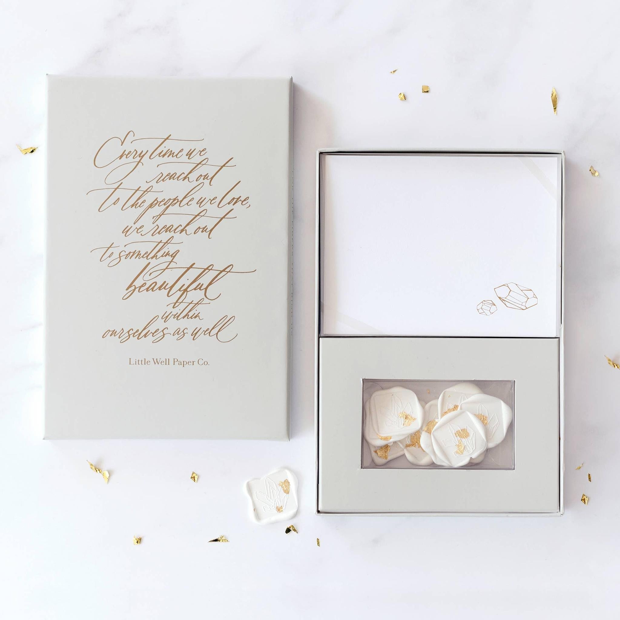 Gemstone Stationery Boxed Set